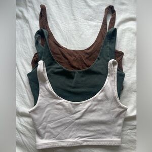 brandy melville and cotton on tank tops